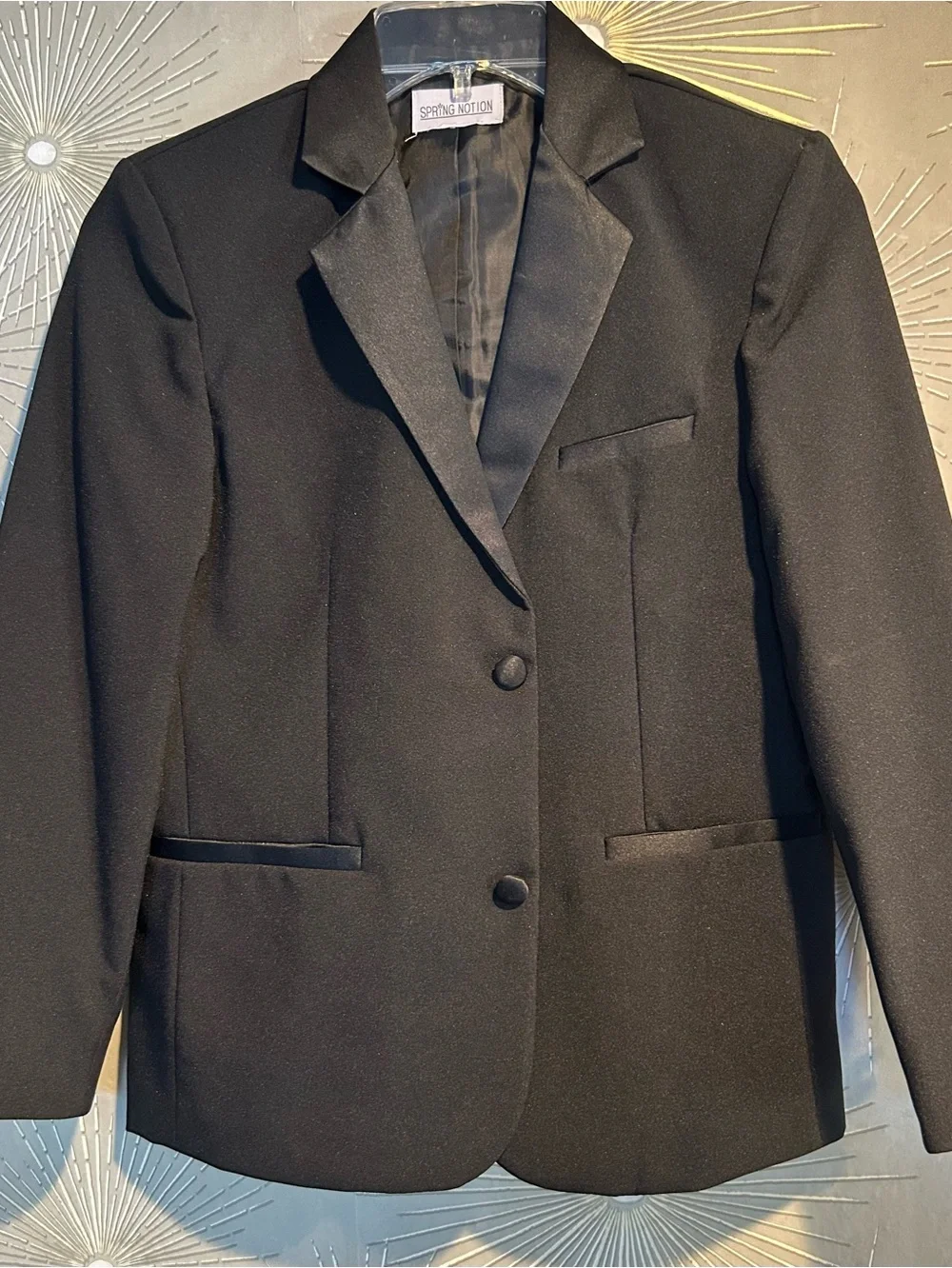 Boys 3 Piece Tuxedo-Black